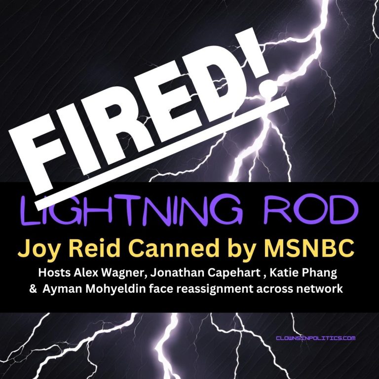 Joy Reid fired by MSNBC